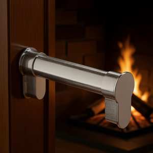 Universal Nickel-Plated <b>Dummy</b> Cylinder 153217 for Door Thicknesses 77-132 mm Fireplace Sets & Accessories - Product Image 3