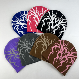 Soft Cotton Knit <b>Beanie</b> Hat for Men Women, Breathable Lightweight <b>Slouchy</b> Cap, Stylish Daily Wear and Street Fashion Look - Product Image 2