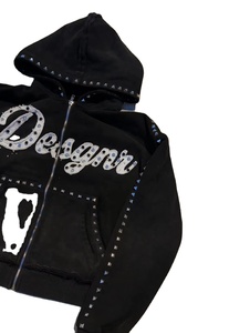 Ventes en gros de sweats à capuche pour hommes et femmes, toutes tailles, collection automne-hiver, style zippé intégral, impression personnalisée du logo, sweat à capuche - Product Image 3
