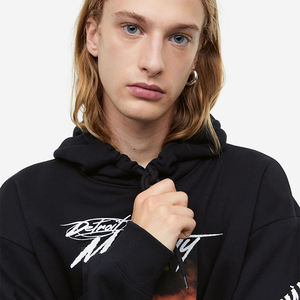 Jersey de alta calidad al por mayor de fábrica personalizado 80% Algodón elegante Atlético hombres Sudadera con capucha barato precio bajo - Product Image 4