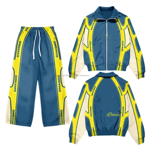 Conjunto de Chaqueta y Pantalones Cortavientos Ligeros Personalizados para Hombre, Estilo Casual, Invierno 2026 - Product Image 4