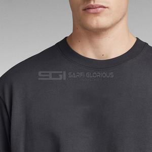 2025 nouveauté hommes décontracté grande taille T-Shirts séchage rapide respirant été sonnerie avec motif solide vente en ligne - Product Image 4