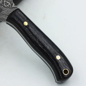 Cuchillo de Caza y Camping de Hoja Fija de Acero Inoxidable Personalizable con Borde Dentado - Compatible con OEM - Product Image 6