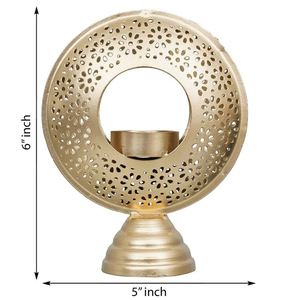 Portavelas de Metal votivo hecho a mano para decoración del hogar y la Oficina, accesorio decorativo para fiestas, bodas, eventos, cantidad grande - Product Image 4