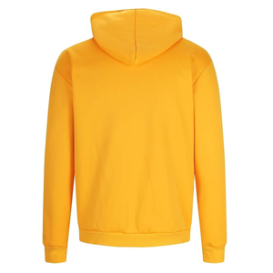 Vêtements de saison d'hiver confortables coupe-vent en couleur jaune pulls à capuche 100% coton sweats à capuche et sweat-shirts pour hommes - Product Image 2