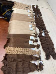 Super double tissage de luxe vietnamien Remy cheveux raides colorés un donneur expédition DHL - Product Image 4