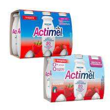 Acheter Danone Actimel Classic 0% 10x100g (1000g)-Danone Actimel Lait fermenté à saveur de fraise 1.5% 100g - Product Image 3