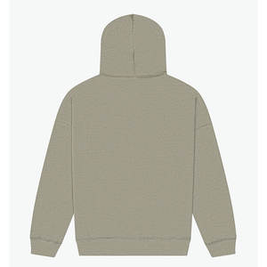 Jersey informal de manga larga con cordón para hombre, Sudadera con capucha de punto polar con bolsillo de canguro - Product Image 2