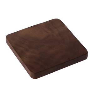 Posavasos de madera elegantes modernos Forma de Venta caliente para el hogar Hotel Oficina Artículo de la mejor calidad para servir bebidas Posavasos gratis - Product Image 3