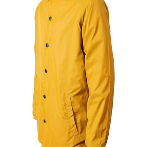 เสื้อโค้ชของผู้ชายเสื้อแจ็กเก็ตสำหรับฤดูหนาวเสื้อแจ็คเก็ตน้ำหนักเบามีคอตั้งโลโก้ด้านหน้า - Product Image 4