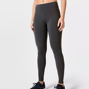 Leggings de Yoga Unisex para Mujer, Cintura Alta, Compresión Alta, Transpirables, Antibacterianos, Sin Costuras, 180g, Impresión Personalizada por Transferencia de Calor - Product Image 3