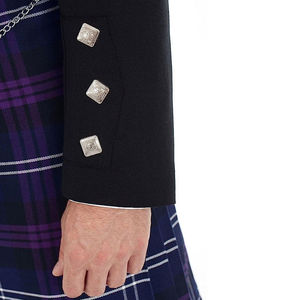 Chaqueta Escocesa Prince Charlie Personalizada para Hombre, Temporada de Primavera, de Lana, Ecológica, Transpirable e Impermeable, al por Mayor - Product Image 3