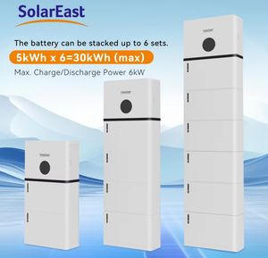 Sunrain 20KWH ซ้อนกัน32KWH บ้านแบตเตอรี่ Lifepo4 51.2V แบตเตอรี่คุณภาพสูง - Product Image 5