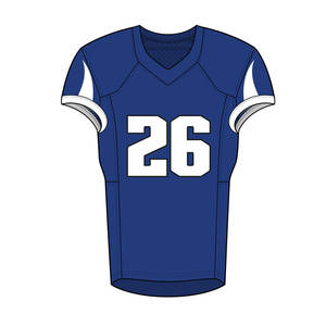 American <b>Football</b> Jersey Breathable Mesh with Plus <b>Size</b> - Product Image 5