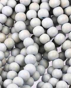 Perles en bois de 10 mm, forme personnalisée et perles en bois colorées, façonnées et dimensionnées à la main, produit indien artisanal - Product Image 4