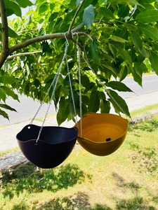 High Quality Flower <b>Hanging</b> Pot Greenhouse Vertical Garden Outdoor Plastic <b>Hanging</b> Planter <b>Baskets</b> Flower Pots - Product Image 3