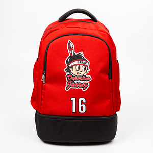 Sac à dos de sport d'équipe par sublimation, motif lettres en velours côtelé, pour l'école et les voyages, logo personnalisé, OEM ODM, imperméable, style de luxe SSTB-0007 - Product Image 1