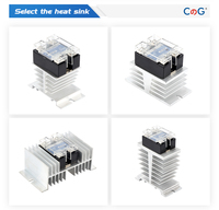 CG 120A 150A DA NC Normalement fermé SSR Monophasé DC Control AC Heat Sink SSR-120DA 150DA NC Solid State Relay