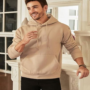 Sudadera con Capucha para Hombre con Logotipo Personalizado al Mejor Precio, Tejido de Punto Transpirable de Alta Calidad en Felpa de Algodón, Color Sólido, la Mejor Oferta para el Invierno - Product Image 5