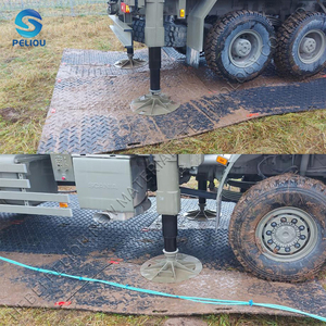 Tấm lót đường chạy bằng nhự<span class=keywords><strong>a</strong></span> HDPE PE 100%, bảo vệ mặt đất - Product Image 2