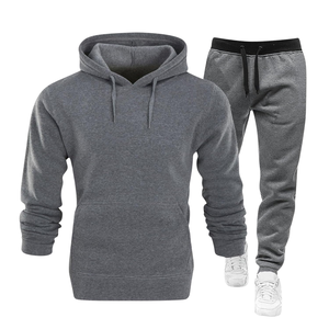 Conjunto Deportivo de Felpa Personalizado para Hombre de Reklo Industries, Sudadera con Capucha y Pantalones Jogger, Atuendo Informal de Dos Piezas para Invierno, Servicio OEM ODM - Product Image 1
