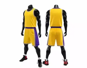 Maillot de basket-ball à sublimation personnalisée, uniforme de basket-ball en gros pour short de basket-ball d'équipe - Product Image 4