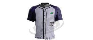 Vente en gros Uniforme de baseball Maillot de softball de haute qualité à séchage rapide Logo personnalisé Ensemble d'uniformes pour adultes - Product Image 5