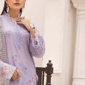 Shalwar Kameez de Alta Calidad para Mujer, Bordado, Diseño Indio-Pakistaní, Algodón y Seda, para Todas las Temporadas, Colores Personalizados, MASOORI GARMENTS - Product Image 4