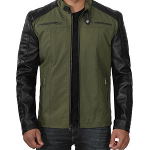 Wholesale 2024 <b>Men</b> Fashion Leather <b>Jacket</b> Genuine <b>Sheepskin</b> Leather <b>Jacket</b> <b>Men</b> Leather Fashion <b>Jackets</b> - Product Image 1