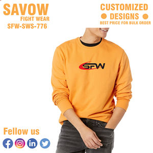 Sweat-shirt homme personnalisé en coton Logo personnalisé Vêtements de sport confortables Sweat-shirt à manches longues Séchage rapide pour hommes Jogger - Product Image 3