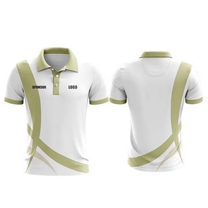 Gran oferta de camisetas de Golf para hombre, camiseta Polo hecha a medida 100% poliéster, nuevo estilo, ropa deportiva con estampado sublimado de secado rápido - Product Image 4