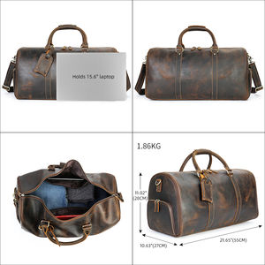 New Arrival High Quality Solid Outdoor <b>Sports</b> <b>Gym</b> <b>Bag</b> Pu Leather-Duffel Travel <b>Bag</b> With Compartment <b>Gym</b> <b>Bag</b> - Product Image 6