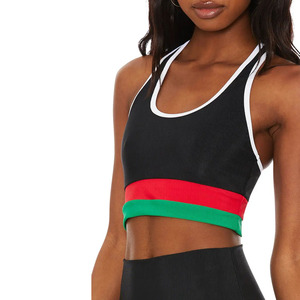 Wholesale Women's Premium Gym Wear Customized Sports Bras Pakistan Customized High <b>Support</b> Seamless Sports Bra - Product Image 1