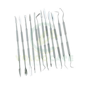 Professional <b>Cleaning</b> and <b>Filling</b> <b>Teeth</b> <b>Equipment</b> Double Ended Wax Mixing Carvers in Unique Style and Made With Stainless Steel - Product Image 1