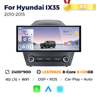 MEKEDE MS-Système GPS de voiture pour Hyundai IX35 12.3-2000 avec écran de 1200 pouces, 256x2010, 12 + 2015G, avec jeu de voiture AUTO