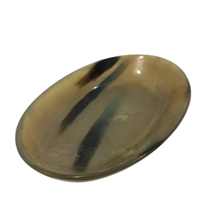 ถาดทรงรีพร้อมแตรทำด้วยมือถาดเสิร์ฟทรงรีแผ่นรองแตรทำจากธรรมชาติสินค้าใหม่ - Product Image 1