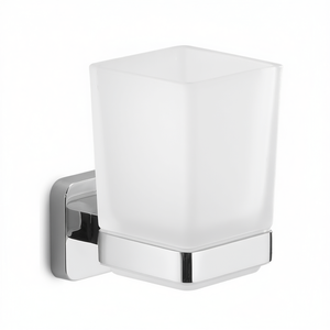 Tonga Polished Chrome <b>Wall</b>-Mounted <b>Toothbrush</b> <b>Holder</b> 6.4x9.7x10.5cm Bath & Toilet Supplies - Product Image 2