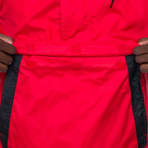 Vêtement d'extérieur pour homme en gros, couleur unie, veste coupe-vent légère avec capuche, logo personnalisé, tailles grandes, vestes d'extérieur - Product Image 6