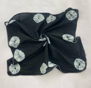 Handcrafted Tie Dye Cotton Bandana Head Wrap Napkin <b>Scarf</b> 21 X 21 - Product Image 3