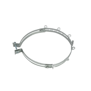 Le meilleur cerceau de câble à fibre optique de galvanisation à chaud réglable de haute qualité pince de poteau de tension en acier pince de poteau réglable - Product Image 1