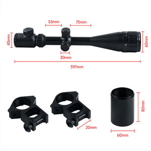 SYQT 광학 전술 스코프 6-24x50 SFP 망원경 조준경 전술 사냥 시준기 - Product Image 6