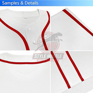 Nueva Camiseta de Béisbol Personalizada para Hombre, 100% Poliéster, Nuevo Diseño 2026 - Product Image 4