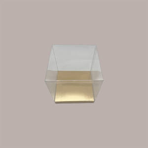 ฐานยกทอง20ชิ้นสำหรับ8x8ซม. สร้างเองใสกล่องวัสดุบรรจุภัณฑ์พรีเมี่ยม - Product Image 3