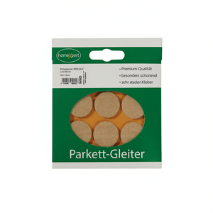 Glissières et protections pour tapis en feutre naturel rond auto-adhésif de qualité supérieure 25 mm - Product Image 2