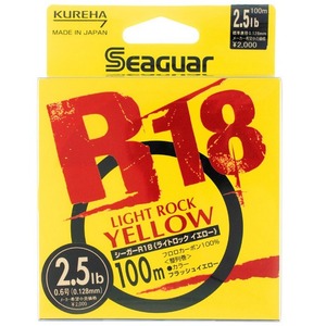 KUREHA SEAGUAR R18 Light Rock Ligne de pêche en fluorocarbone de 100m (poignée numérique: 0.6) - Product Image 1