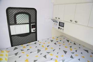 Vente flash 2025 Mini <span class=keywords><strong>caravane</strong></span> en forme de larme personnalisable avec tente de toit, <span class=keywords><strong>caravane</strong></span> de voyage légère - Product Image 6