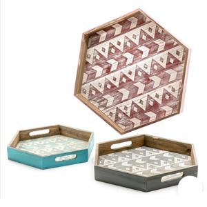 Décoratif Laiton Métal Design Magnifique Vaisselle Décoration Alimentaire Dessert Plateau De Service Plaqué Argent Forme Rectangulaire - Product Image 4