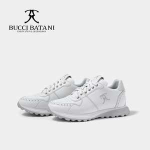 <span class=keywords><strong>Zapatos</strong></span> Deportivos Casuales de Piel Azul Claro, Estilo Brogue con Cordones y Suela de Goma para Uso Diario - Product Image 3