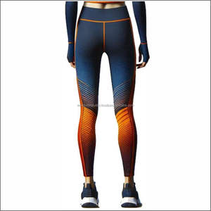 High Quality Butt Lift Women's Yoga <b>Leggings</b> Seamless Crossover Waist High-Waist Breathable Spandex/<b>Polyester</b> Customizable - Product Image 2