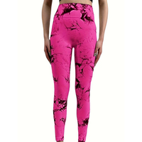Leggings d'été pour femmes à taille mi-haute avec logo personnalisé de haute qualité, 100 % coton, antibactériens, respirants, longueur genou, décontractés et sportifs